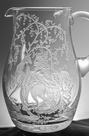 Yasin Jamali - Attraction (Glass:Crystal:Engraving)